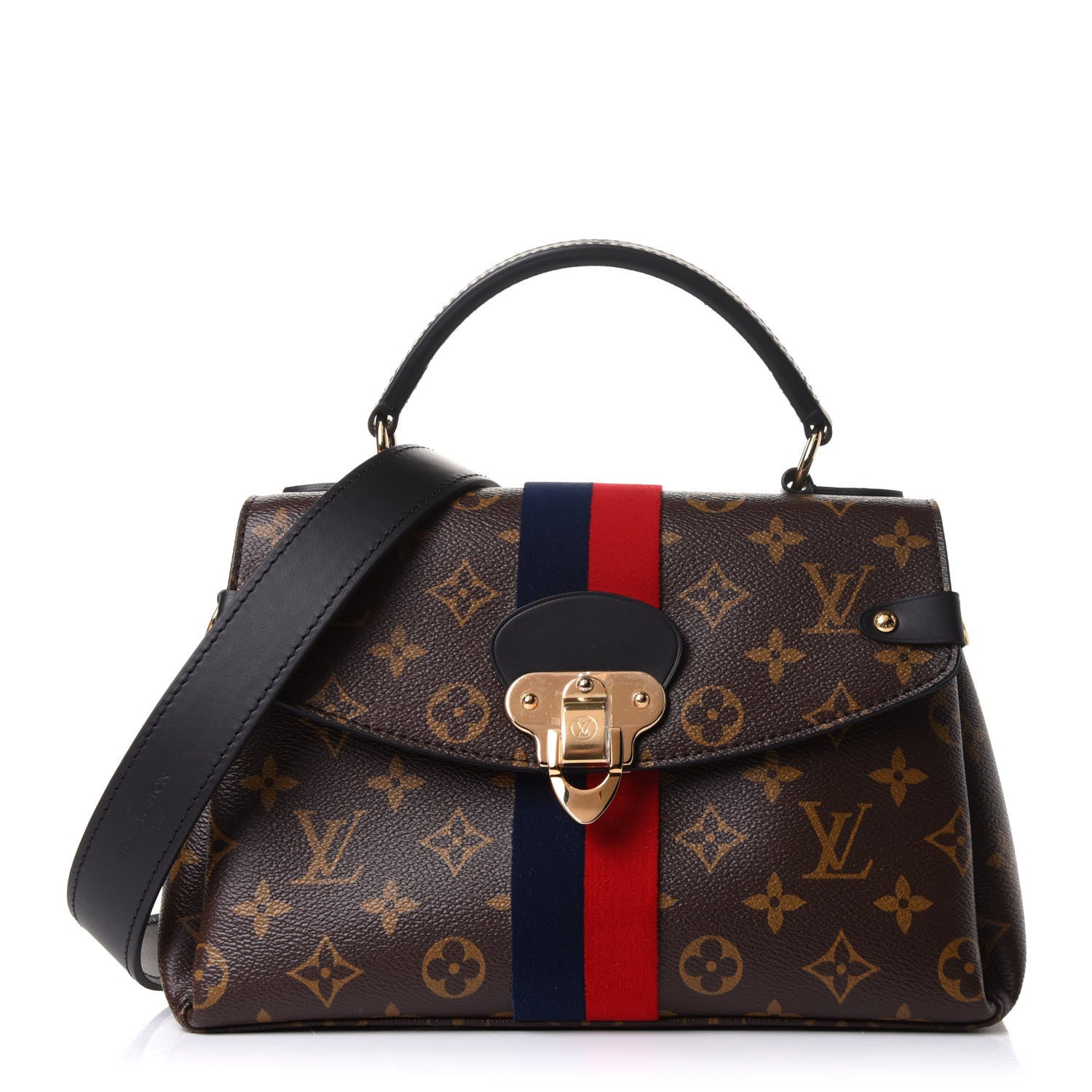 Louis Vuitton Monogram Georges BB Marine Cherry 1 of 12
