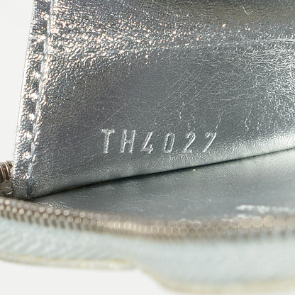 Louis Vuitton Monogram Miroir Heart Coin Purse Silver 7 of 7