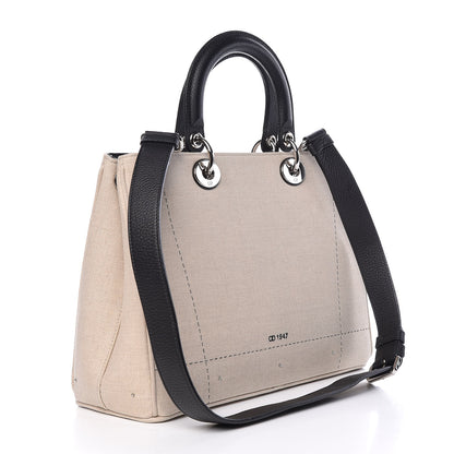 Christian Dior Canvas Lady Dior Etoile Beige 5 of 12
