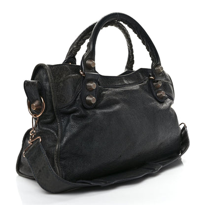Balenciaga Agneau Giant 21 Rose Gold Hardware City Anthracite 2 of 14