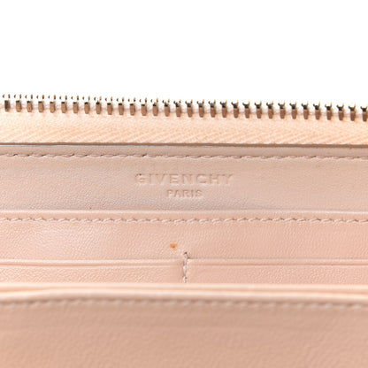 Givenchy Calfskin Studded Pandora Zip Around Wallet Nude Pink 6 of 9