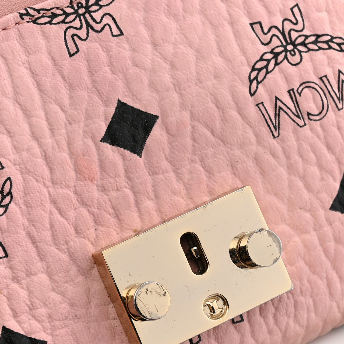 Visetos Large Patricia Wallet On Chain Soft Pink