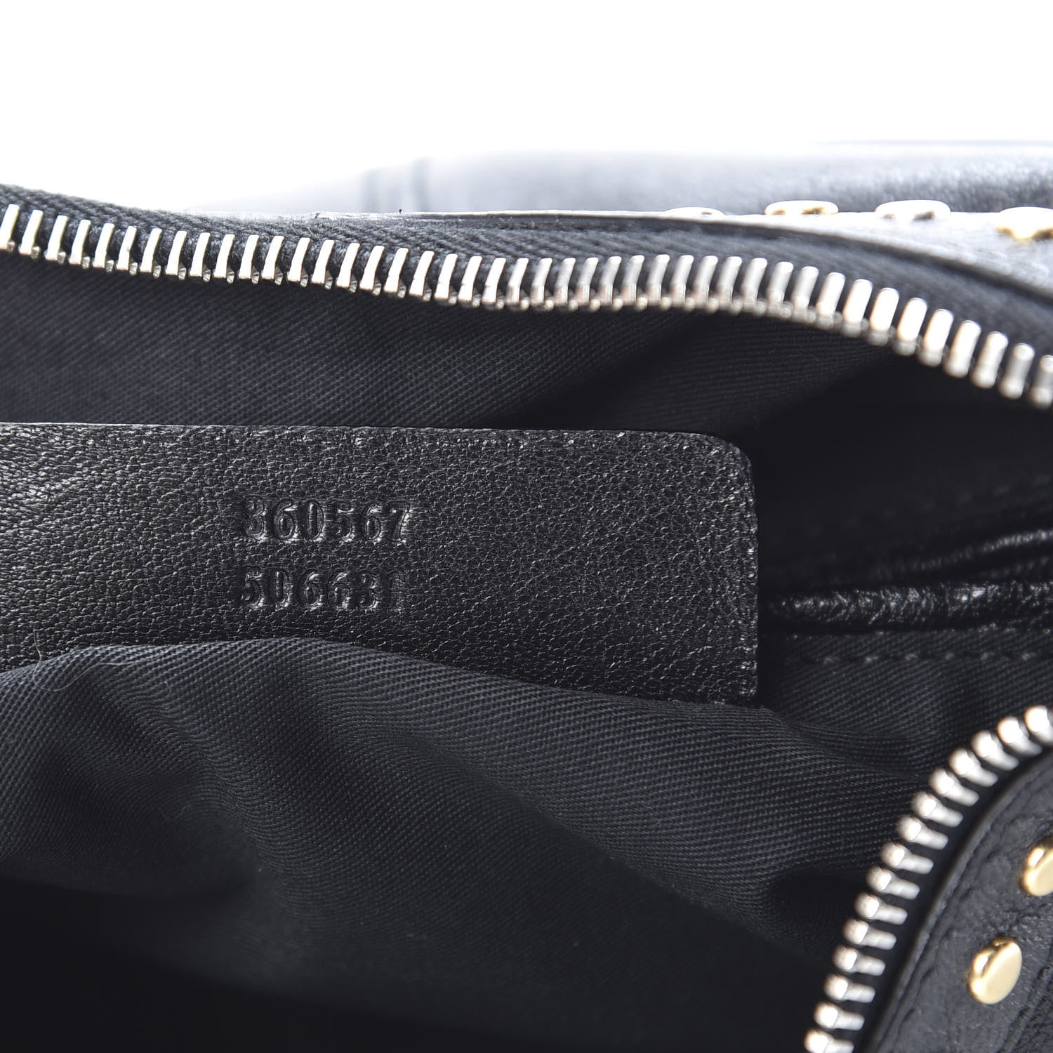 Alexander McQueen Calfskin Studded De Manta Clutch Black 7 of 7