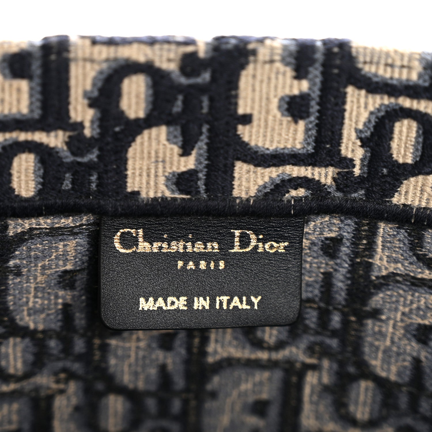 Christian Dior Oblique Large Book Tote Blue Multicolor 6 of 12