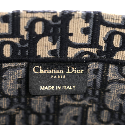 Christian Dior Oblique Large Book Tote Blue Multicolor 6 of 12