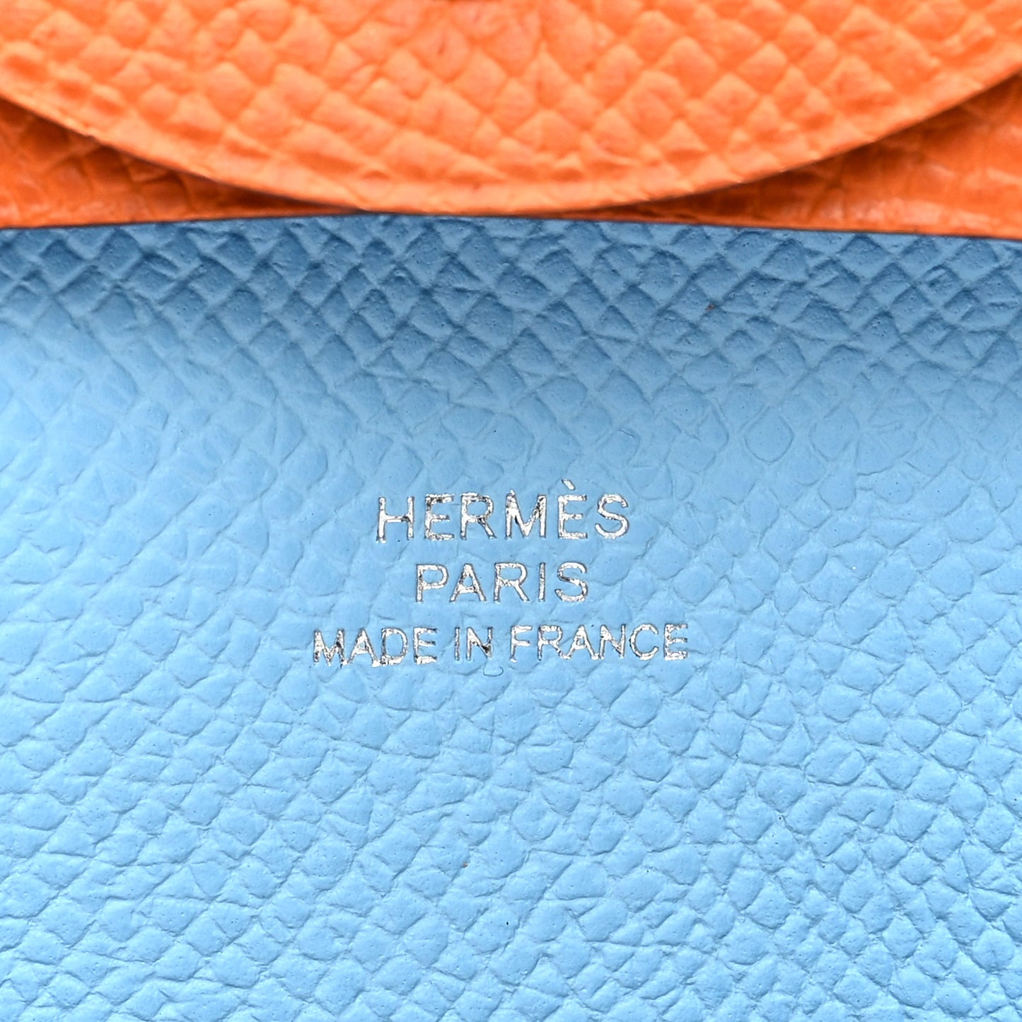 Epsom Bastia Verso Coin Purse Orange Celeste