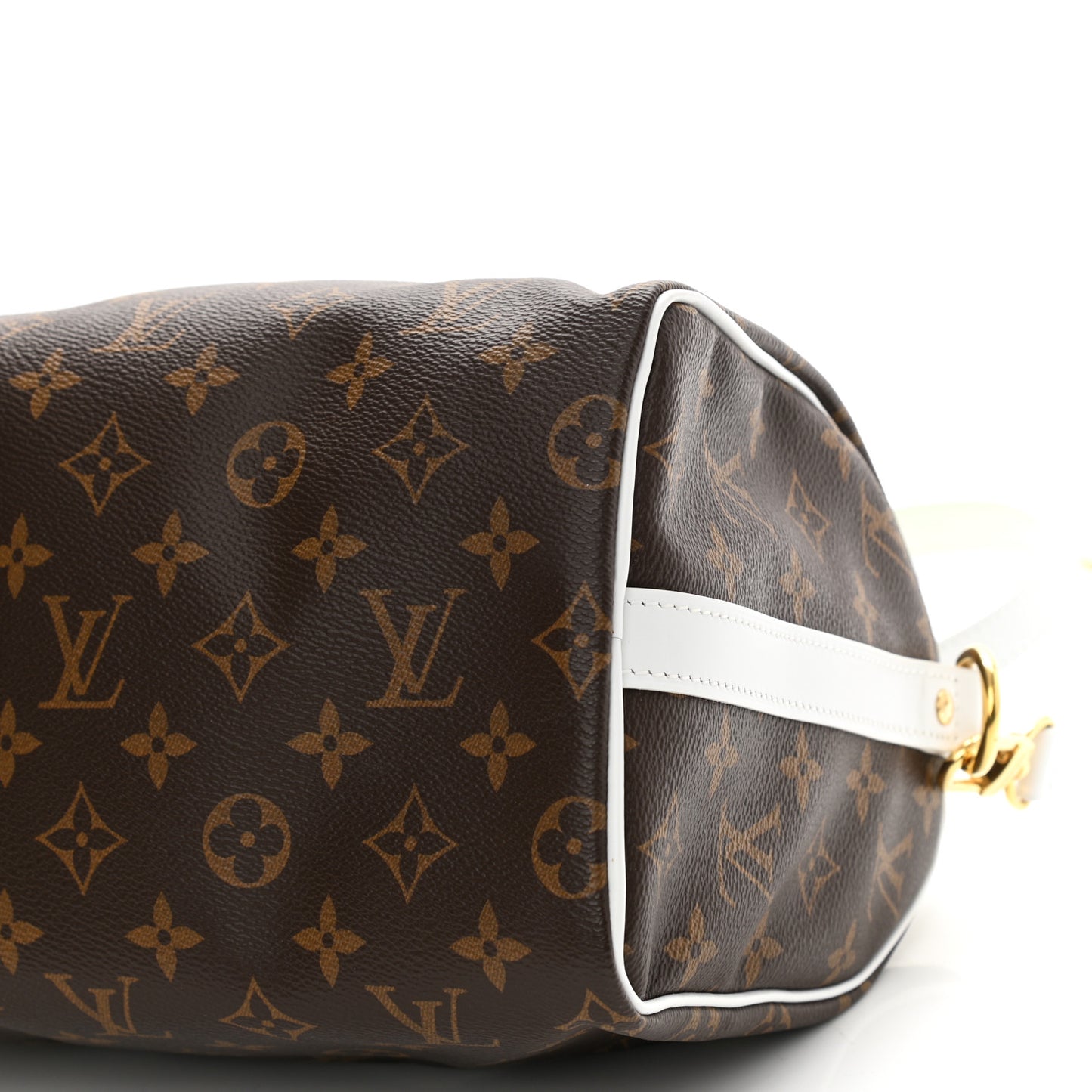 Monogram LV Match Speedy Bandouliere 25 White