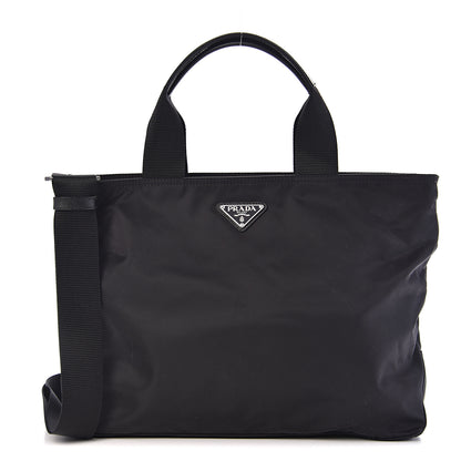 Prada Tessuto Nylon Tote Black 1 of 8