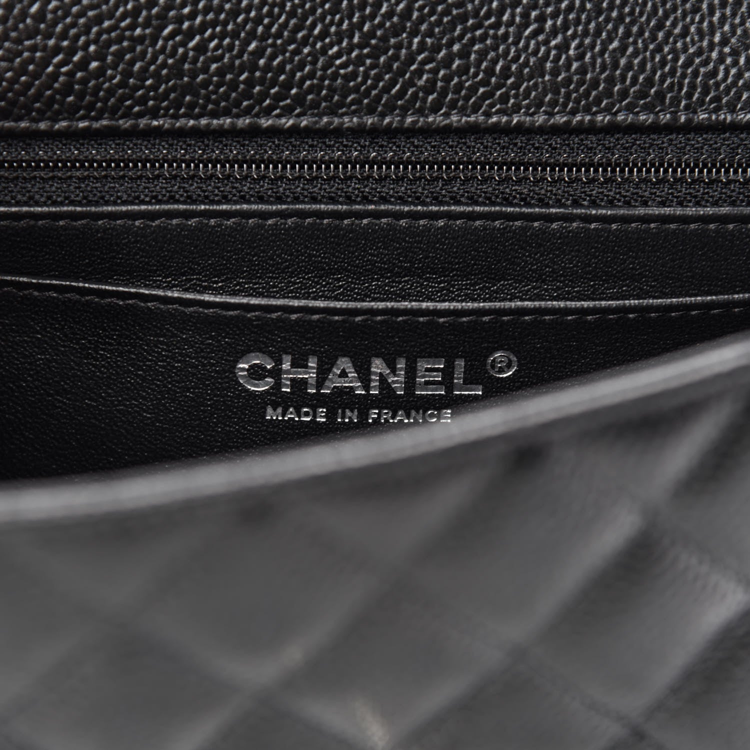 Chanel Caviar Quilted Mini Rectangular Flap Black 9 of 11