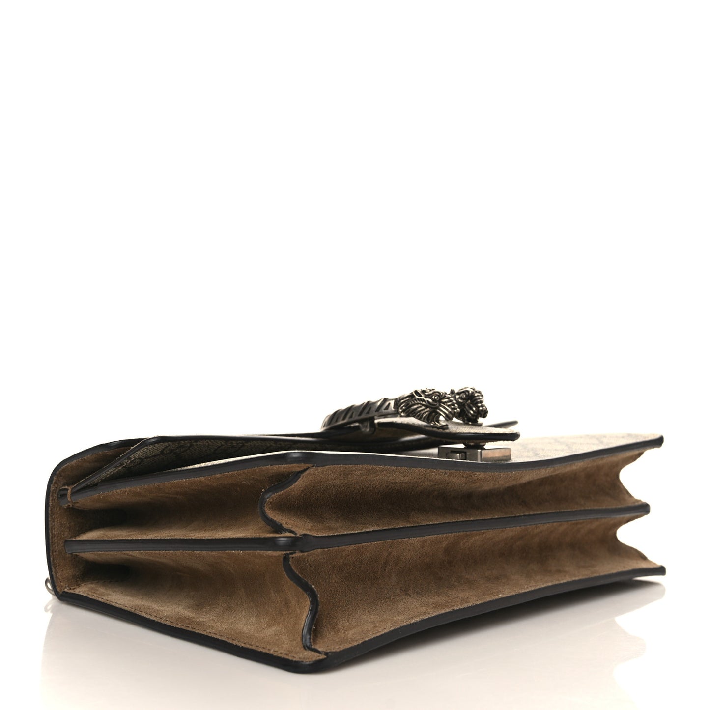 GG Supreme Monogram Small Dionysus Shoulder Bag Taupe