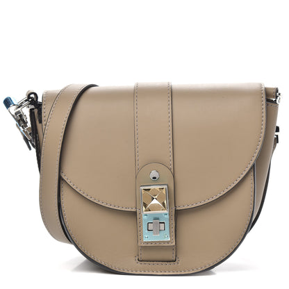 Proenza Schouler Calfskin PS11 Small Saddle Bag Light Taupe 1 of 9