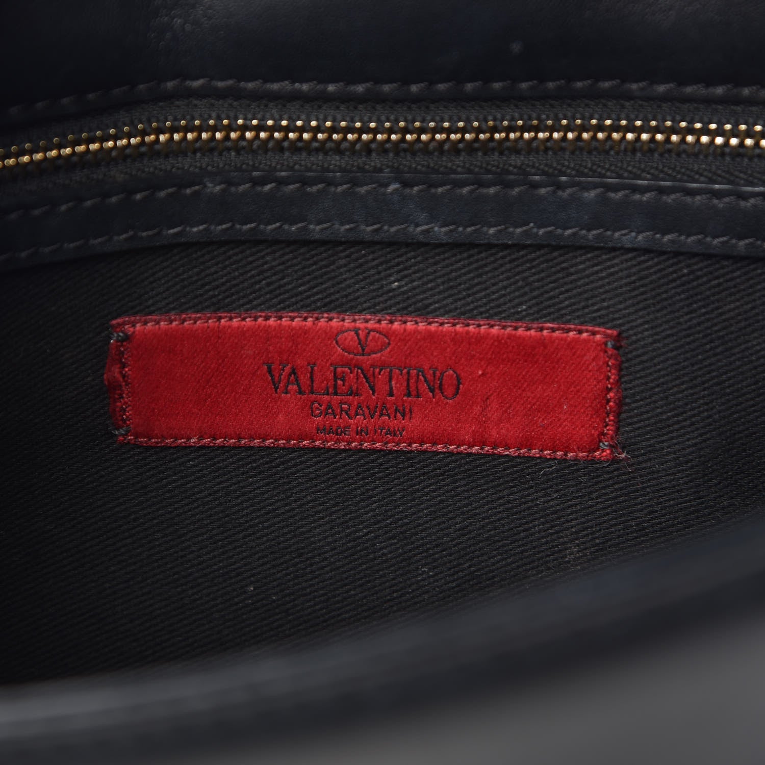 Valentino Garavani Vitello Small Glam Lock Rockstud Flap Black 6 of 12