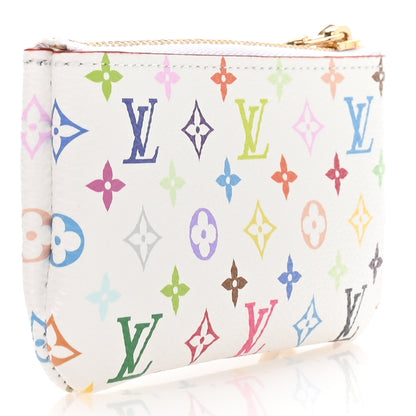 Louis Vuitton LV X TM Monogram Multicolor Key Pouch White 3 of 8