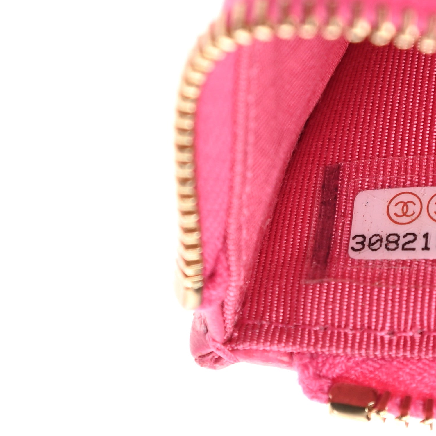 Chanel Caviar Quilted Compact Zipped Pocket Wallet Pink 7 of 7