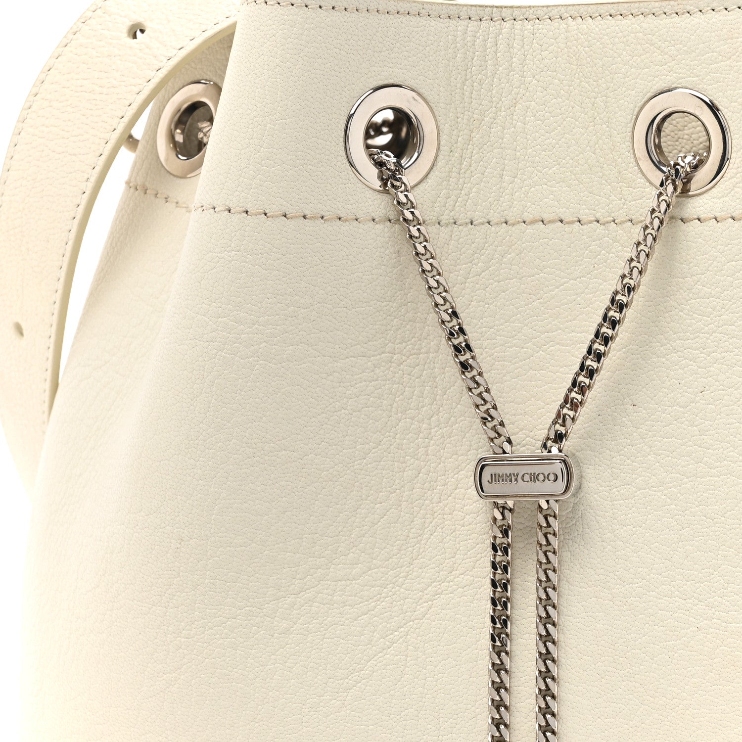 Jimmy Choo Bon Bon Bucket Bag Latte 7 of 12