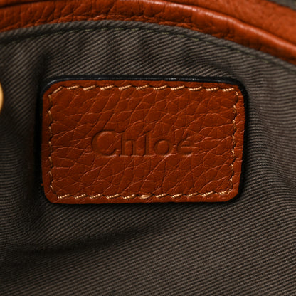 Chloe Calfskin Medium Marcie Satchel Tan 6 of 10