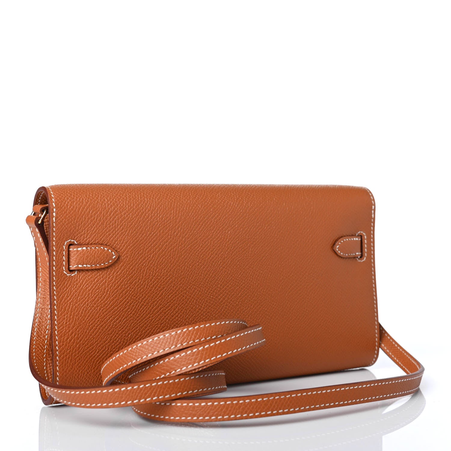 Hermes Epsom Kelly Wallet To Go Gold 2 of 4