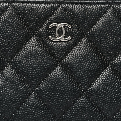 Chanel Caviar Quilted Small Cosmetic Case Black 8 of 8