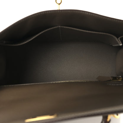 Hermes Epsom Kelly Sellier 32 Etoupe 5 of 13