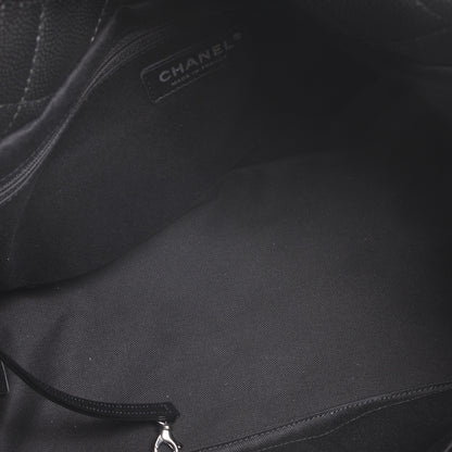 Chanel Caviar Timeless CC Tote Dark Silver 6 of 7