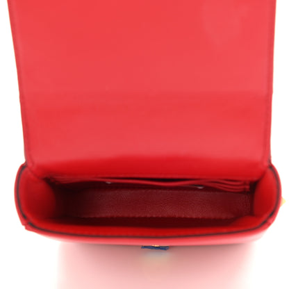 Valentino Garavani Nappa Mini Roman Stud Chain Bag Rouge Pur 5 of 7