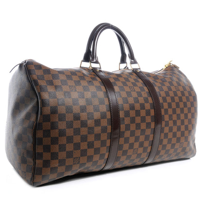 Louis Vuitton Damier Ebene Keepall 50 3 of 8