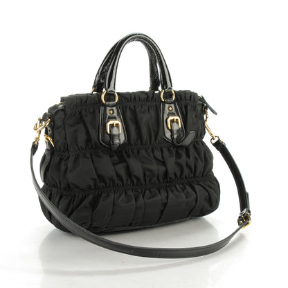 Prada Tessuto Nylon Gaufre Tote Nero Black 3 of 8