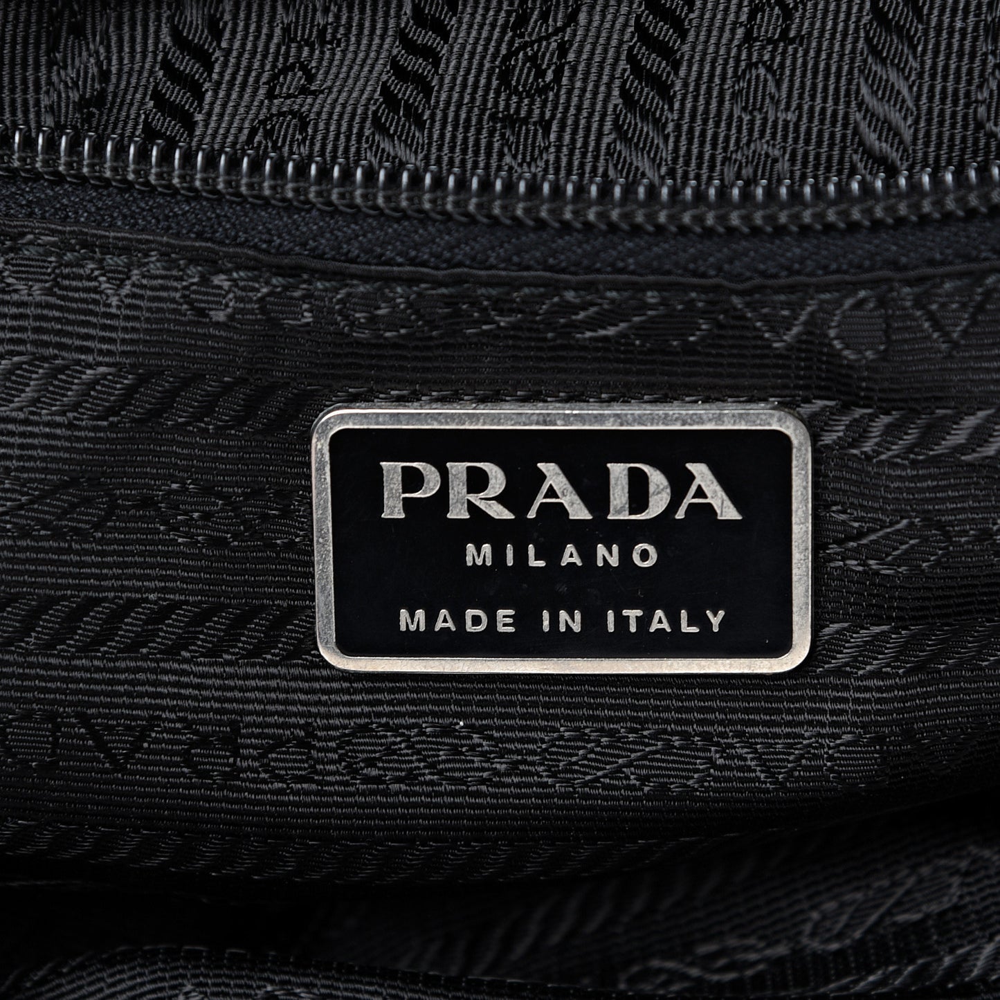 Nylon Vela Medium Backpack Black