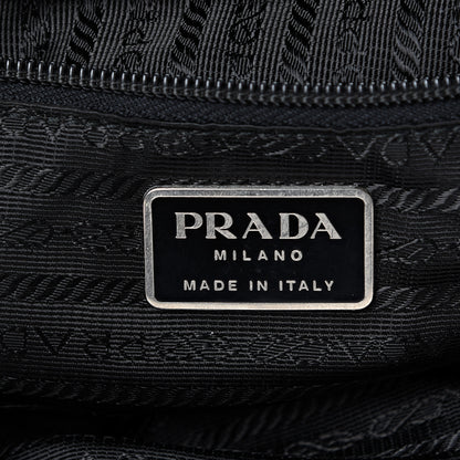Prada Nylon Vela Medium Backpack Black 5 of 13