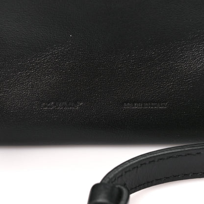 Off-White Calfskin Diag Small Binder Clip Crossbody Black 9 of 12