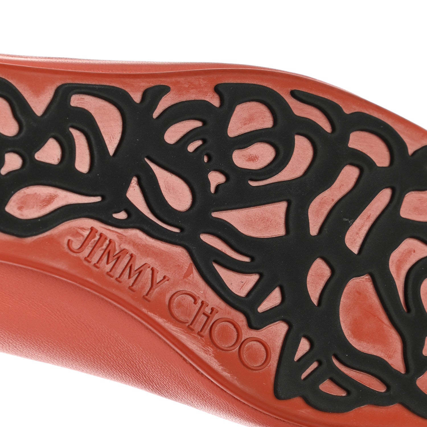 Jimmy Choo Nappa Metal Mesh Waine Ballet Flats 39 Agate Gold 6 of 9