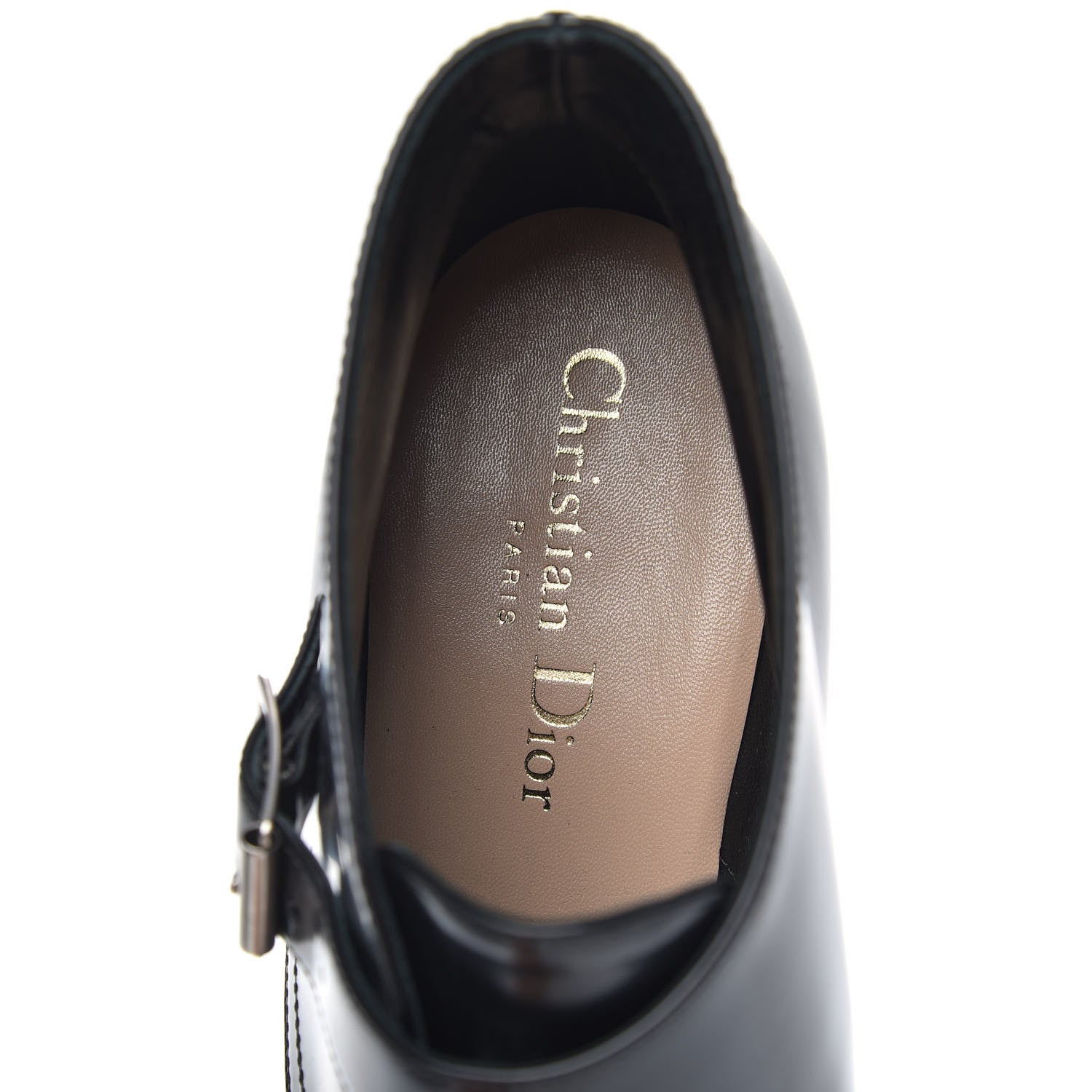 Christian Dior Calfskin Ankle Boots 39 Black 6 of 7