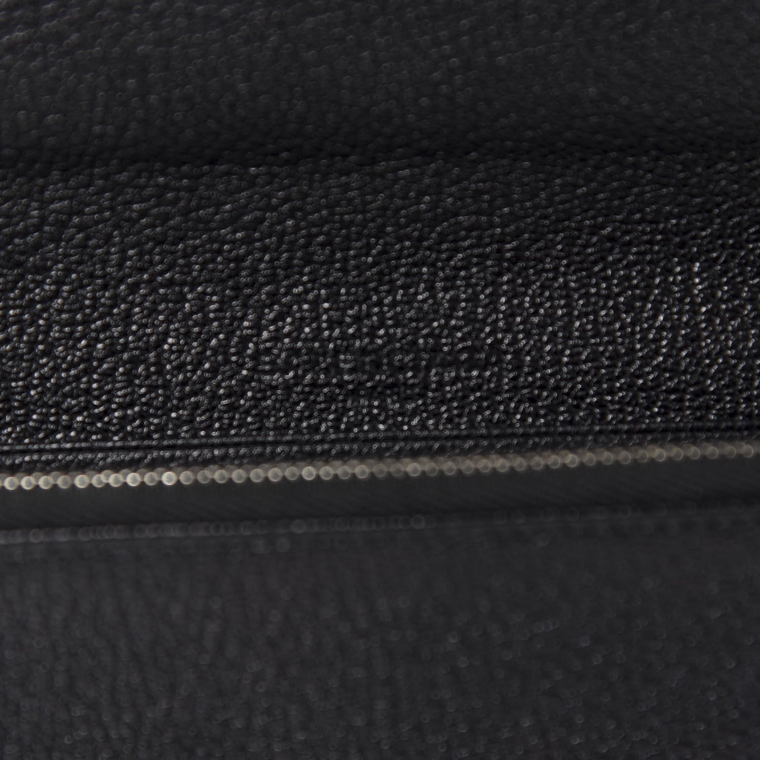 Balenciaga Chevre Silver Metallic Edge Hardware Money Wallet Black 6 of 6