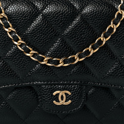 Chanel Caviar Quilted Wallet on Removable Chain Black 8 of 10