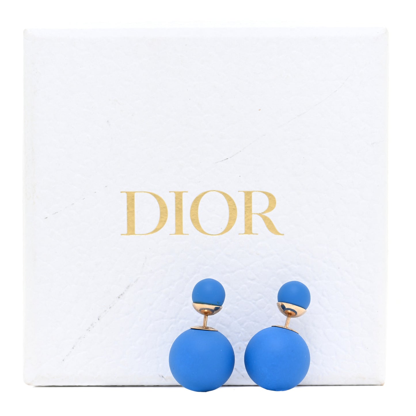 Mise En Dior Tribal Earrings Blue