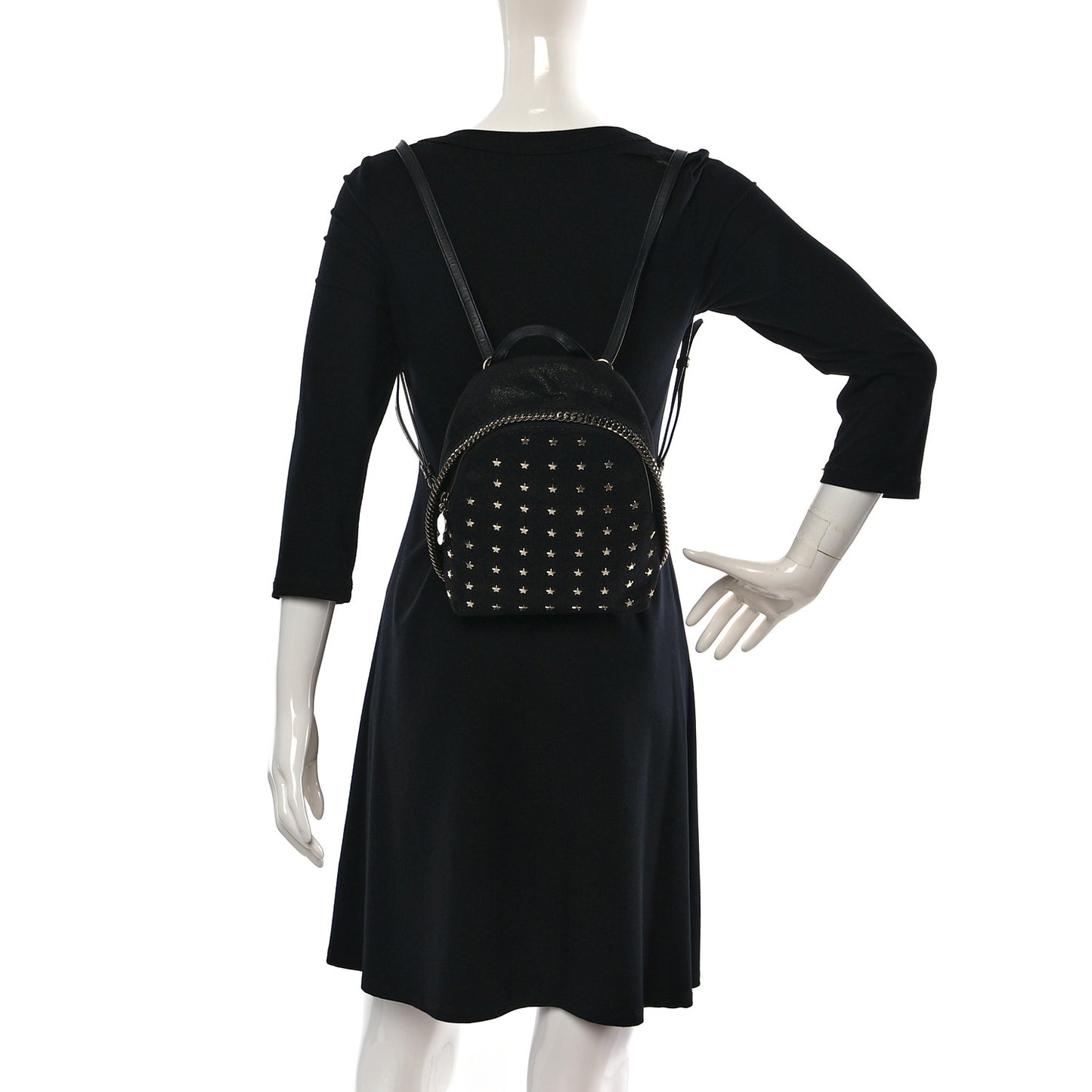 Shaggy Deer Star Studded Mini Falabella Backpack