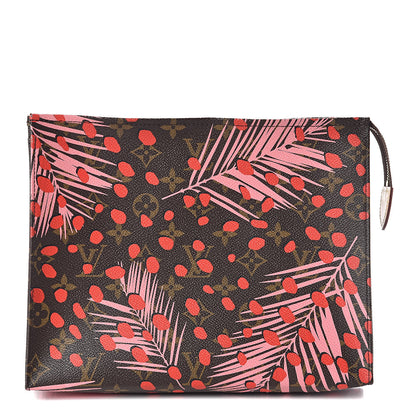 Louis Vuitton Monogram Jungle Dots Toiletry Pouch 26 Sugar Pink Poppy 1 of 9