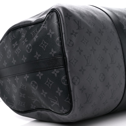 Louis Vuitton Monogram Eclipse Keepall Bandouliere 55 7 of 8