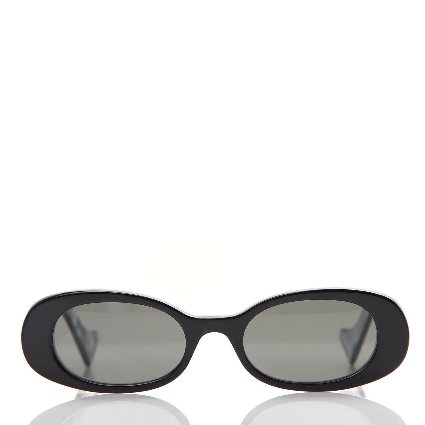 Acetate Oval Sunglasses GG0517S Black