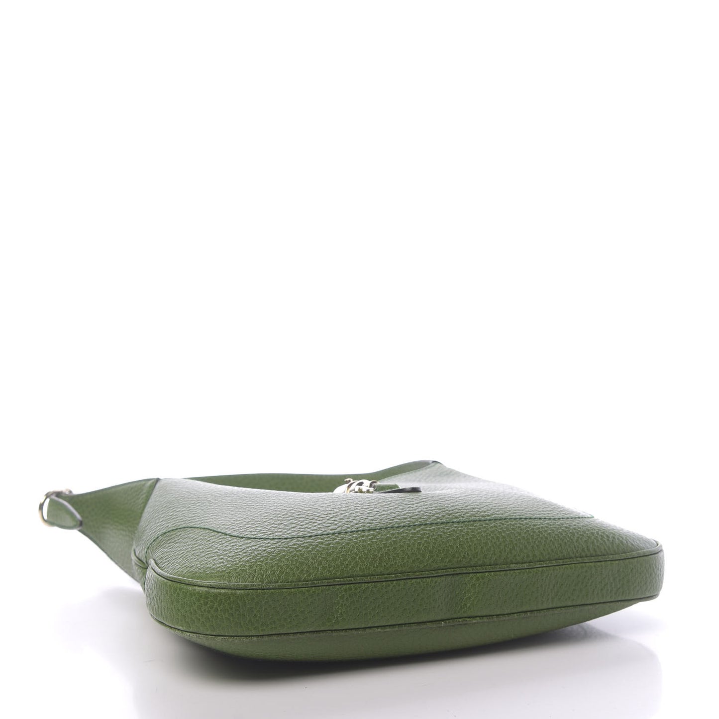 Soft Grained Calfskin Jackie O Hobo Green