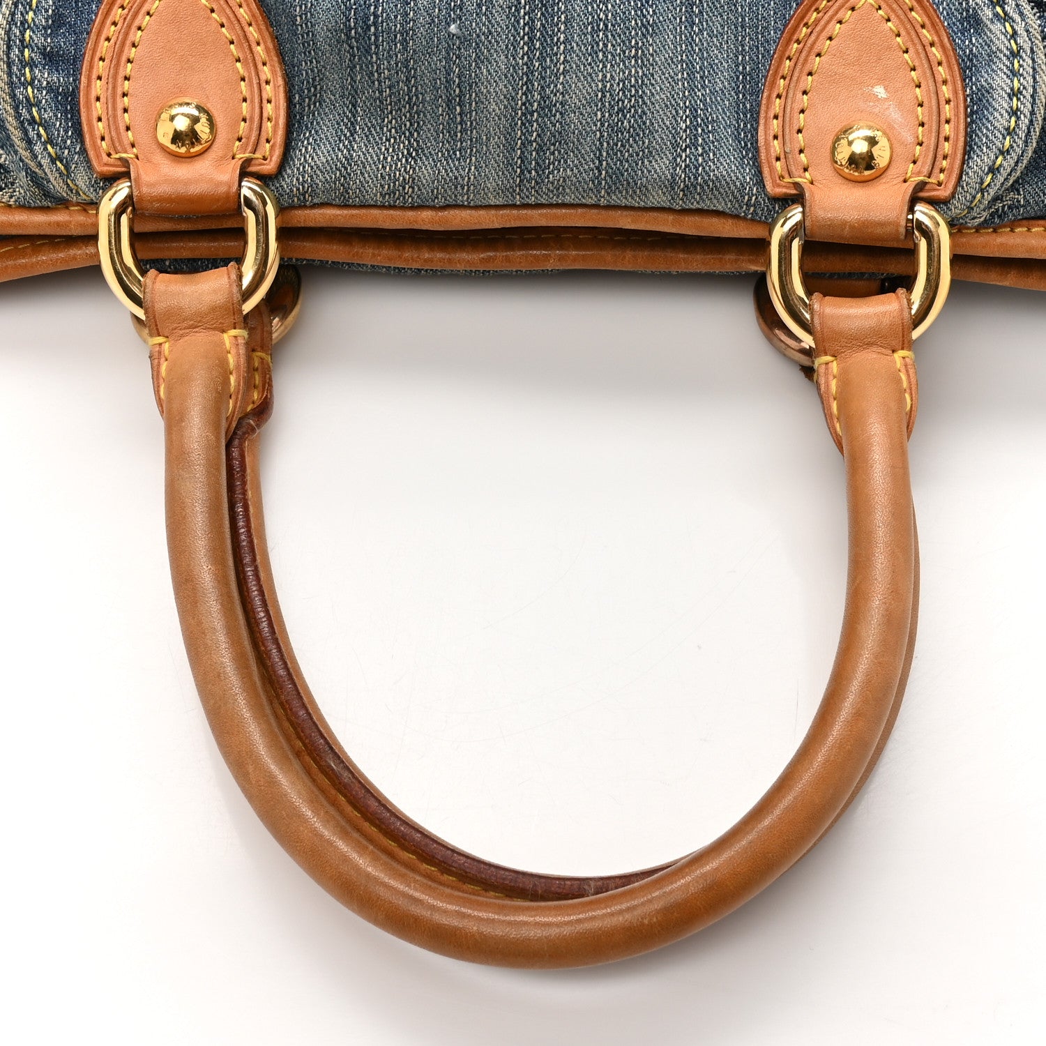 Louis Vuitton Denim Neo Cabby GM Blue 12 of 12