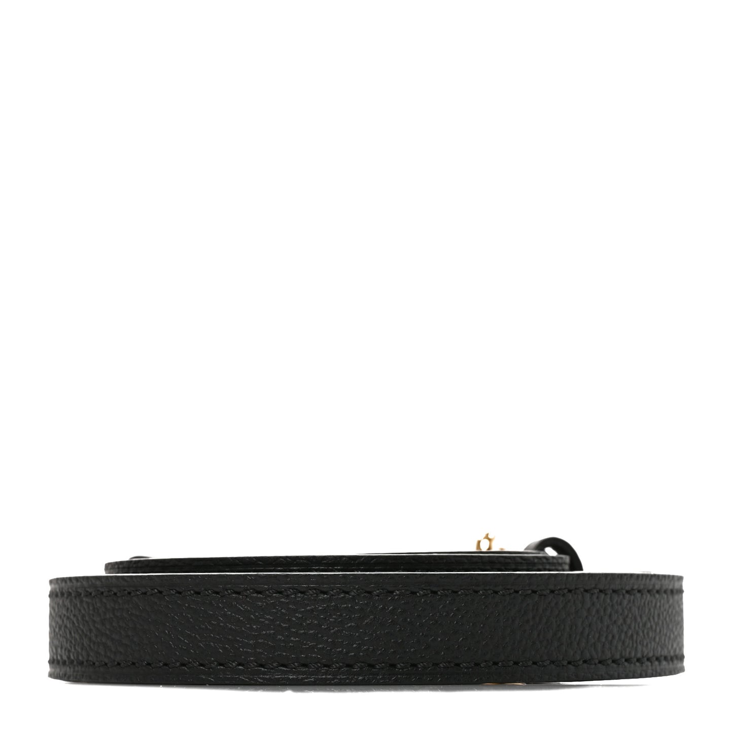 Calfskin 16mm Adjustable Shoulder Strap Black