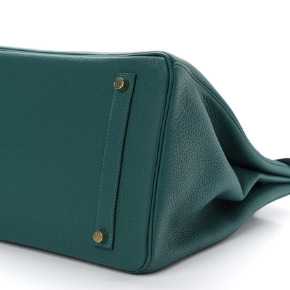 Hermes Togo Birkin 35 Malachite 10 of 11