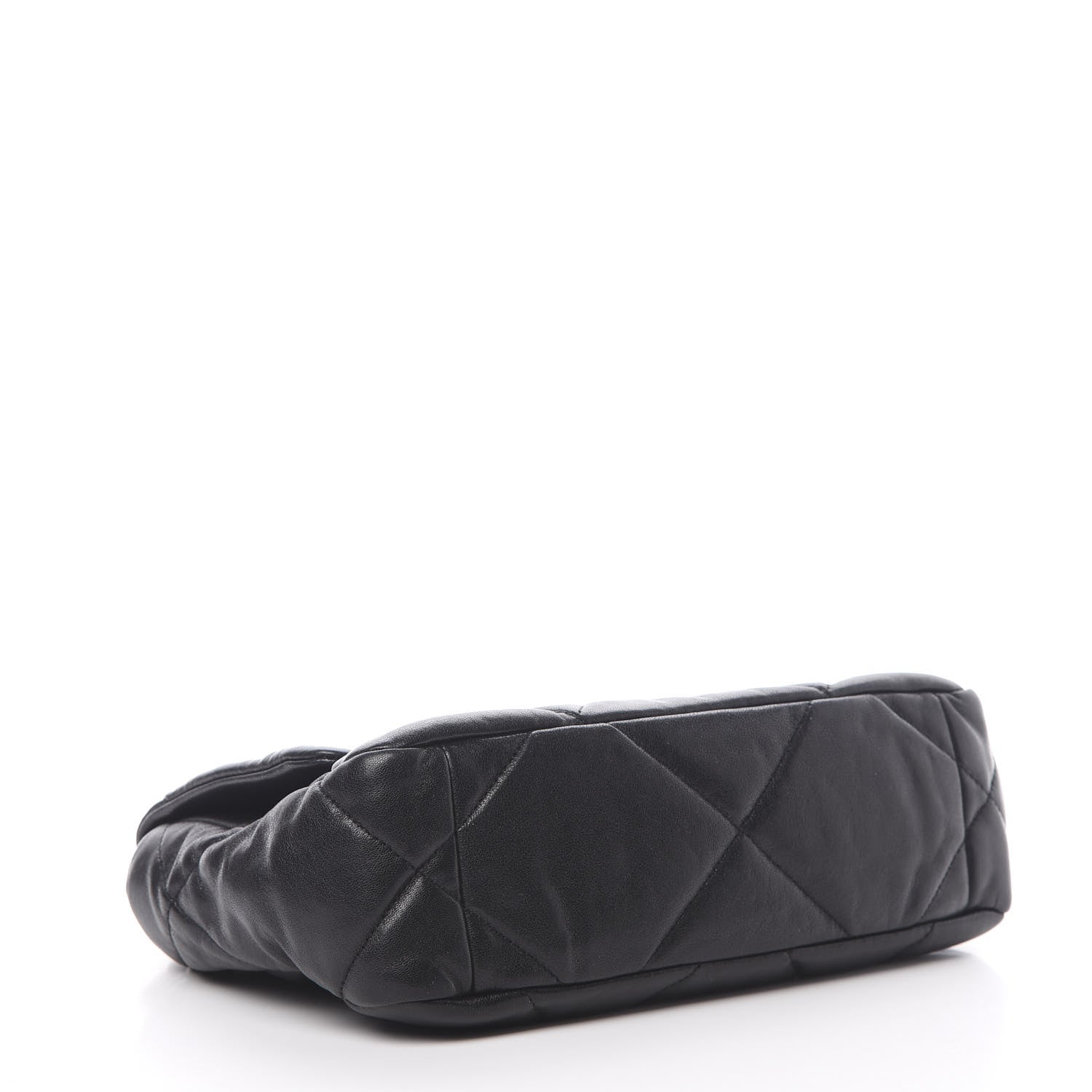 Chanel Lambskin Quilted Medium 19 Flap Black 4 of 12