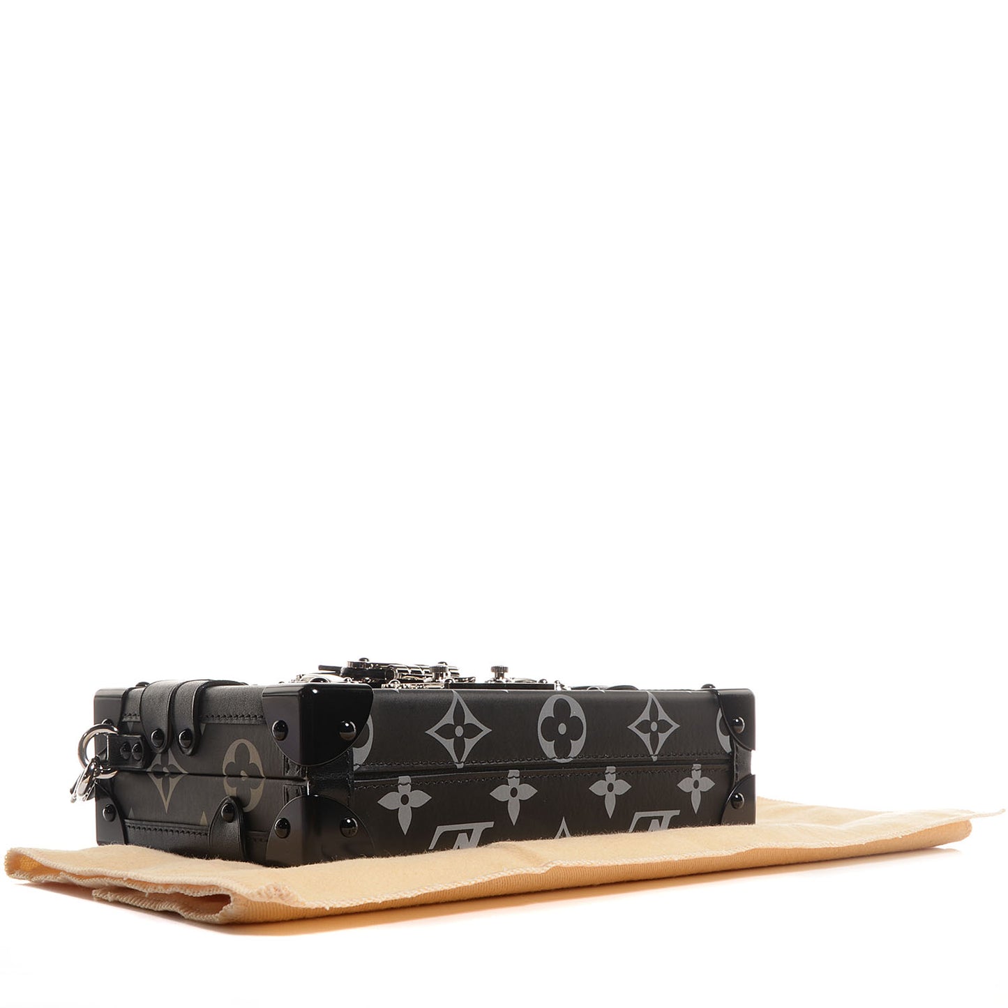 Reflective Petite Malle Black