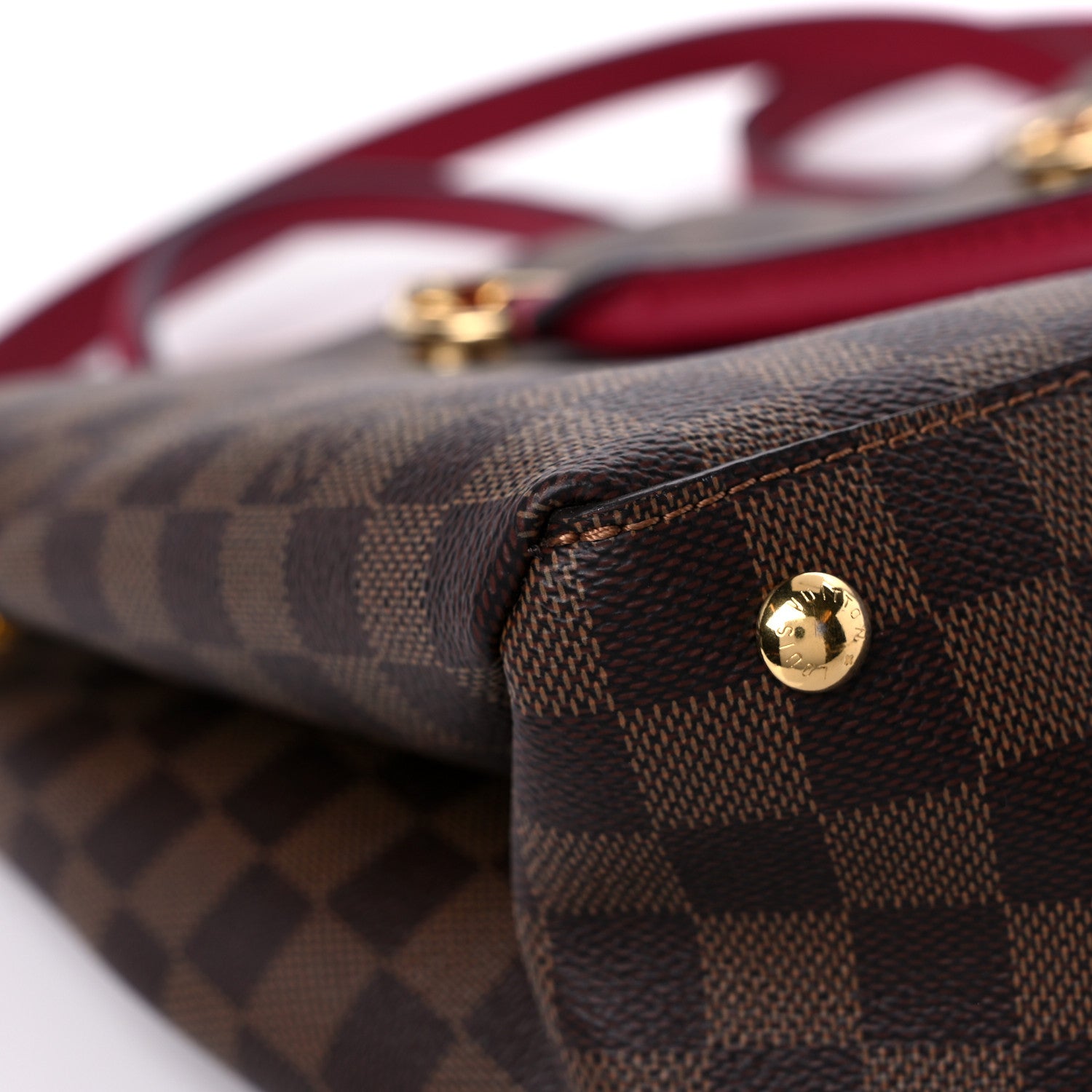 Louis Vuitton Damier Ebene LV Riverside Lie De Vin 9 of 13