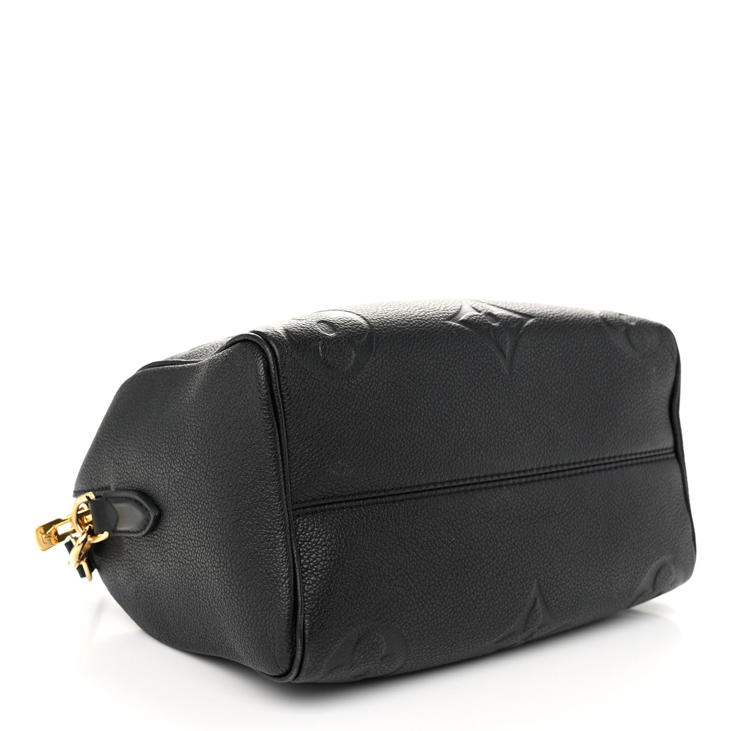 Louis Vuitton Empreinte Monogram Giant Speedy Bandouliere 25 Black 4 of 10