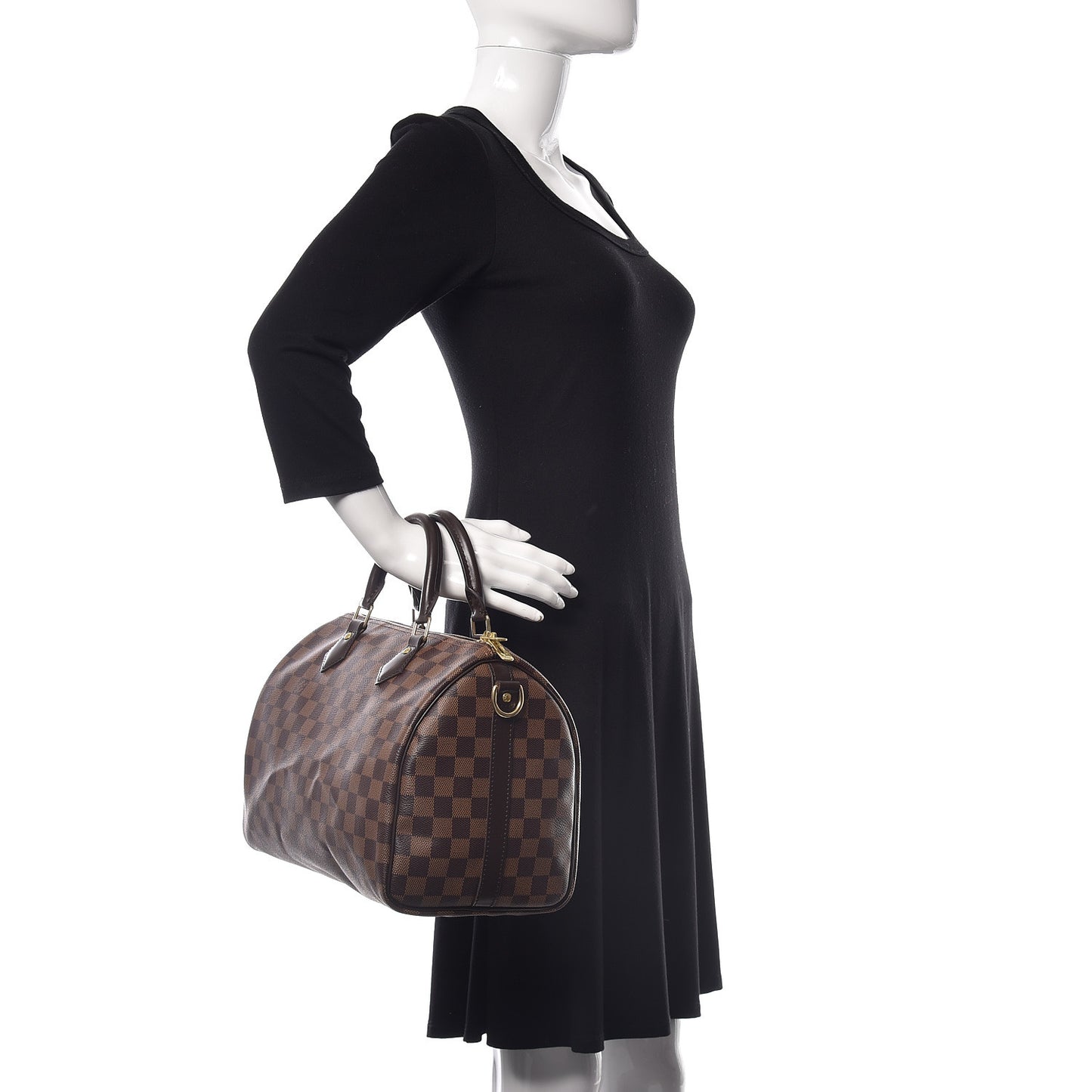 Damier Ebene Speedy Bandouliere 30