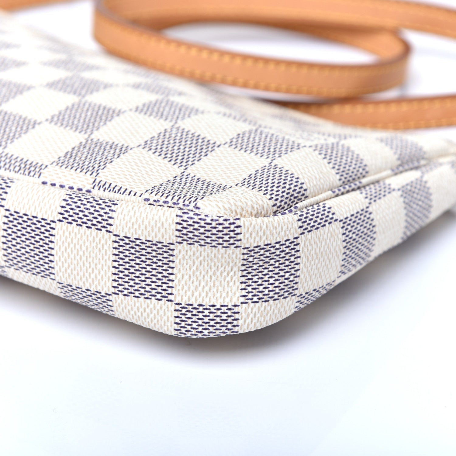 Louis Vuitton Damier Azur Accessories Pochette Long Strap 9 of 11