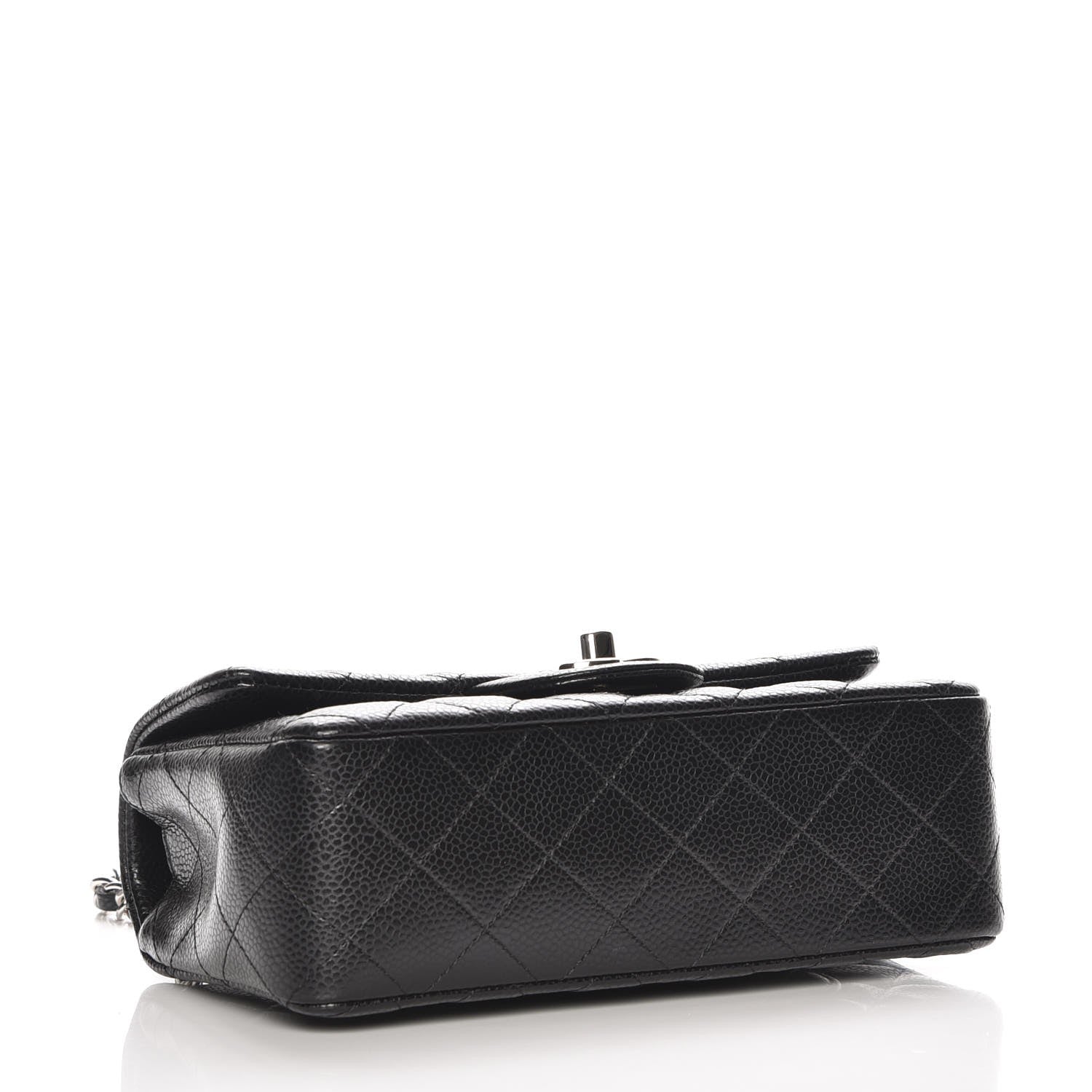 Chanel Caviar Quilted Mini Rectangular Flap Black 4 of 8